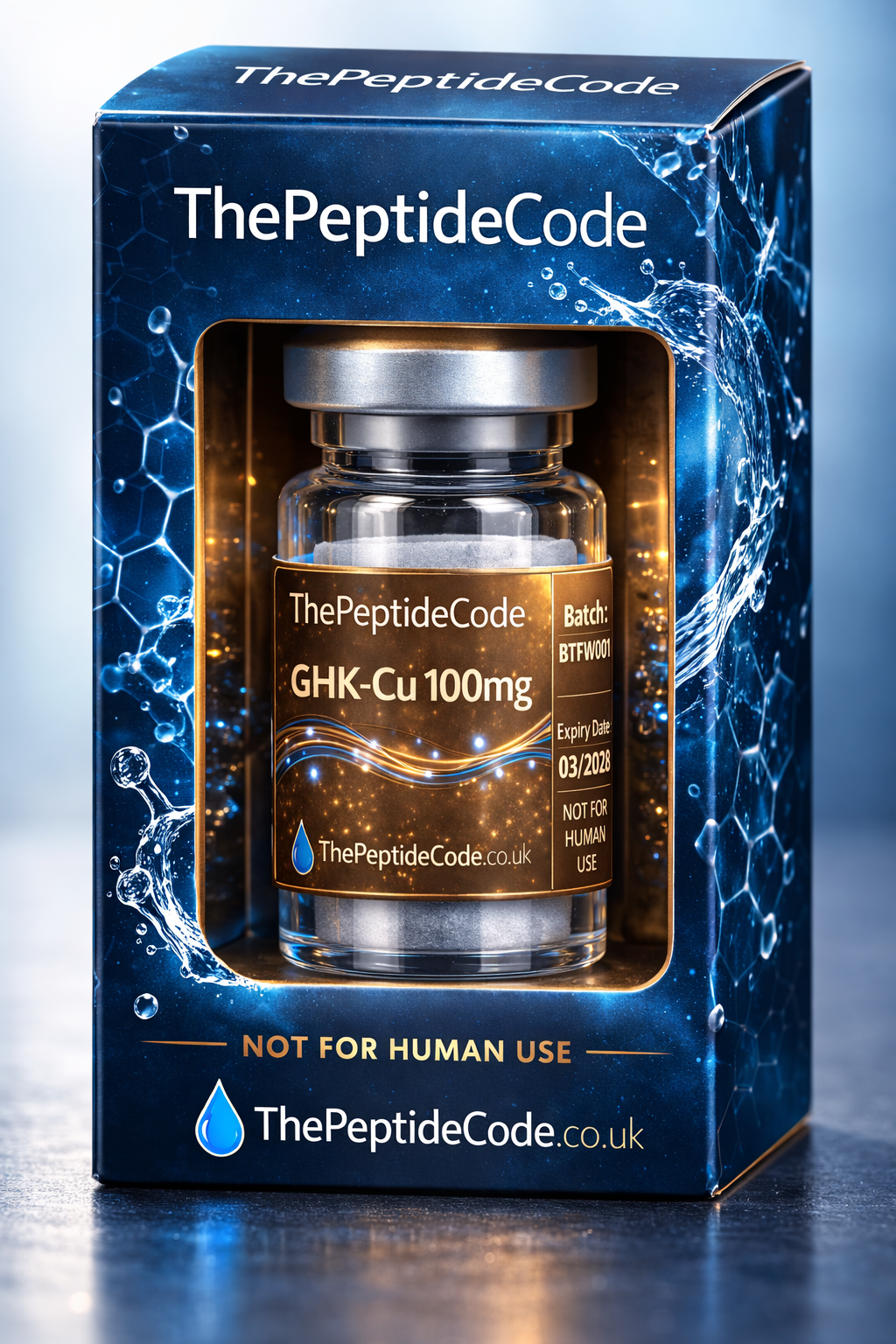GHK-Cu 100mg / 99.71 Purity - Results Attached